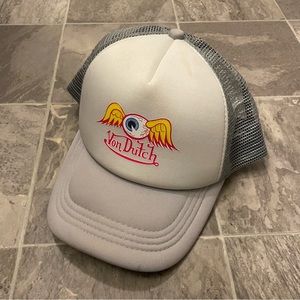 Rare Von Dutch foam trucker hat